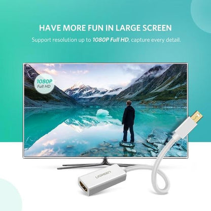 10461 Mini Dp To Hdmi Adapter Black