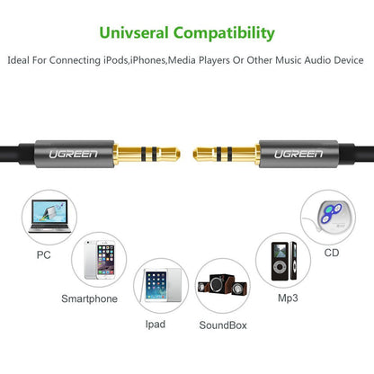 3.5Mm Male To 3.5Mm Male Audio Cable 1M (10733)