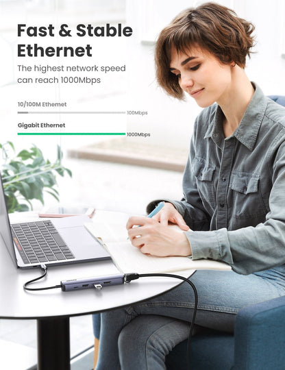 10919 Ultra Slim 5-In-1 Usb C Hub
