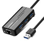 Usb 3.0 Hub With Gigabit Ethernet Adapter (20265)