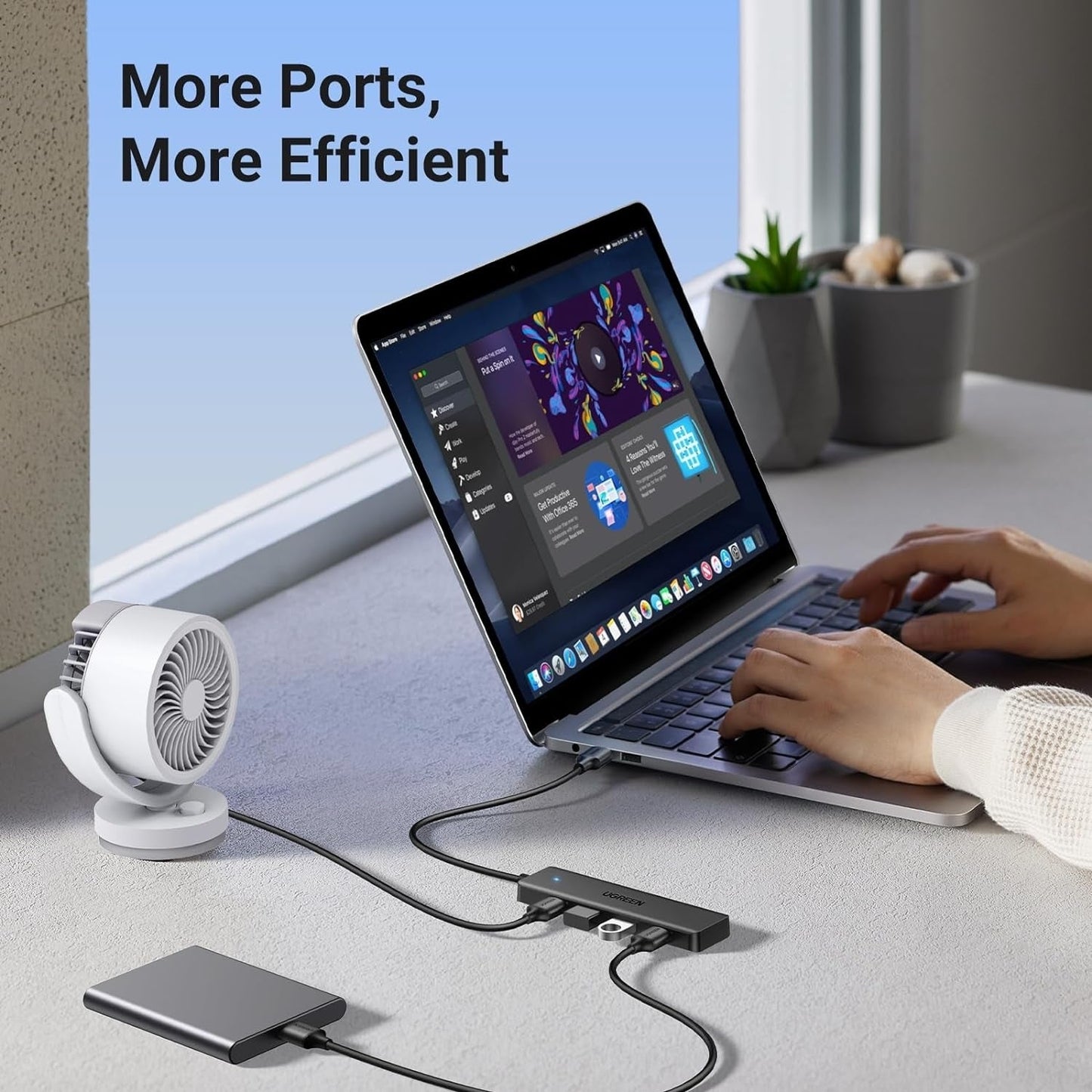 4-Port Usb 3.0 Hub