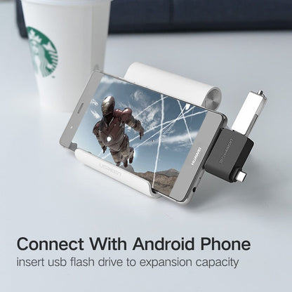 Micro Usb+ Usb-C To Usb 3.0 Adapter (30453)