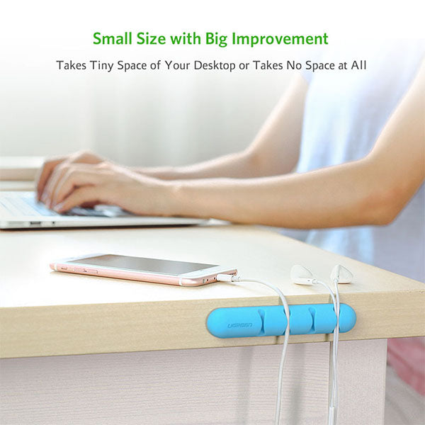 Cable Organizer (2Pcs/Pack) - Blue (30484)