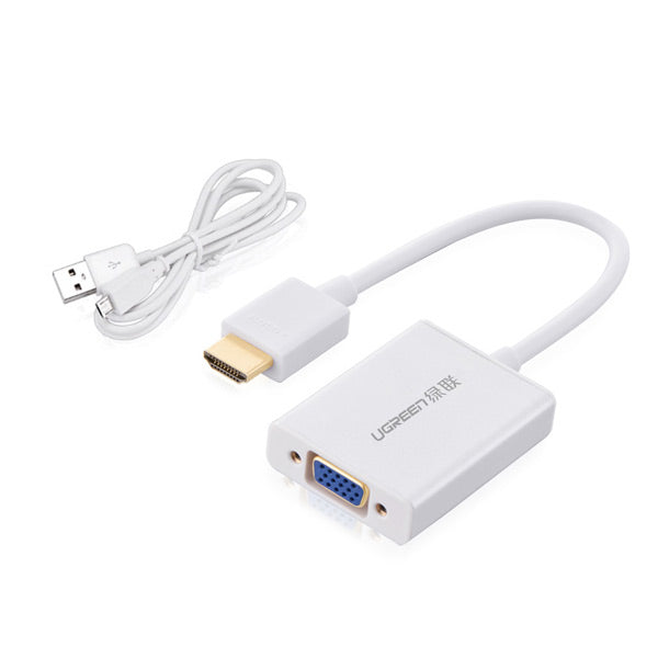 Hdmi To Vga & 3.5Mm Audio / Mirco Usb Converter (40212)
