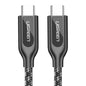 Type C Male To Type C Male  3A Zinc Alloy Data Cable 1.5M 50225