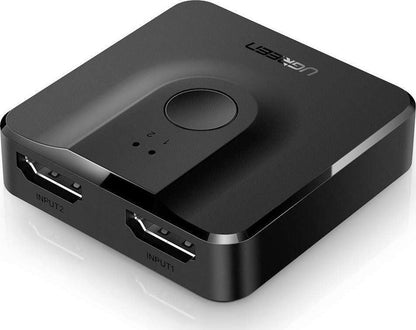 2-Port 4K Hdmi Switch/Splitter Black (50966)
