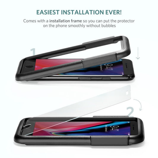 2-Pack Tempered Glass Screen Protector For Iphone 7/8 Plus (5.5")