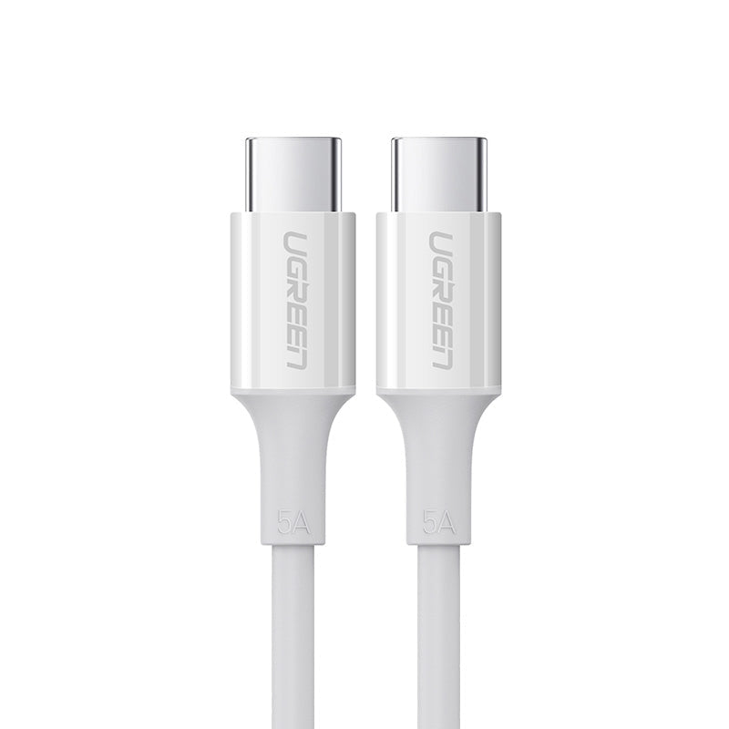 60552 Usb-C 2.0 To Type-C Male To Male Data Cable 5A 2M White