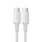 60552 Usb-C 2.0 To Type-C Male To Male Data Cable 5A 2M White