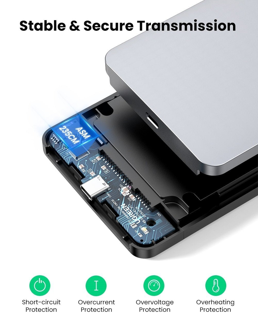 70498 Usb C 2.5" Hard Drive Enclosure