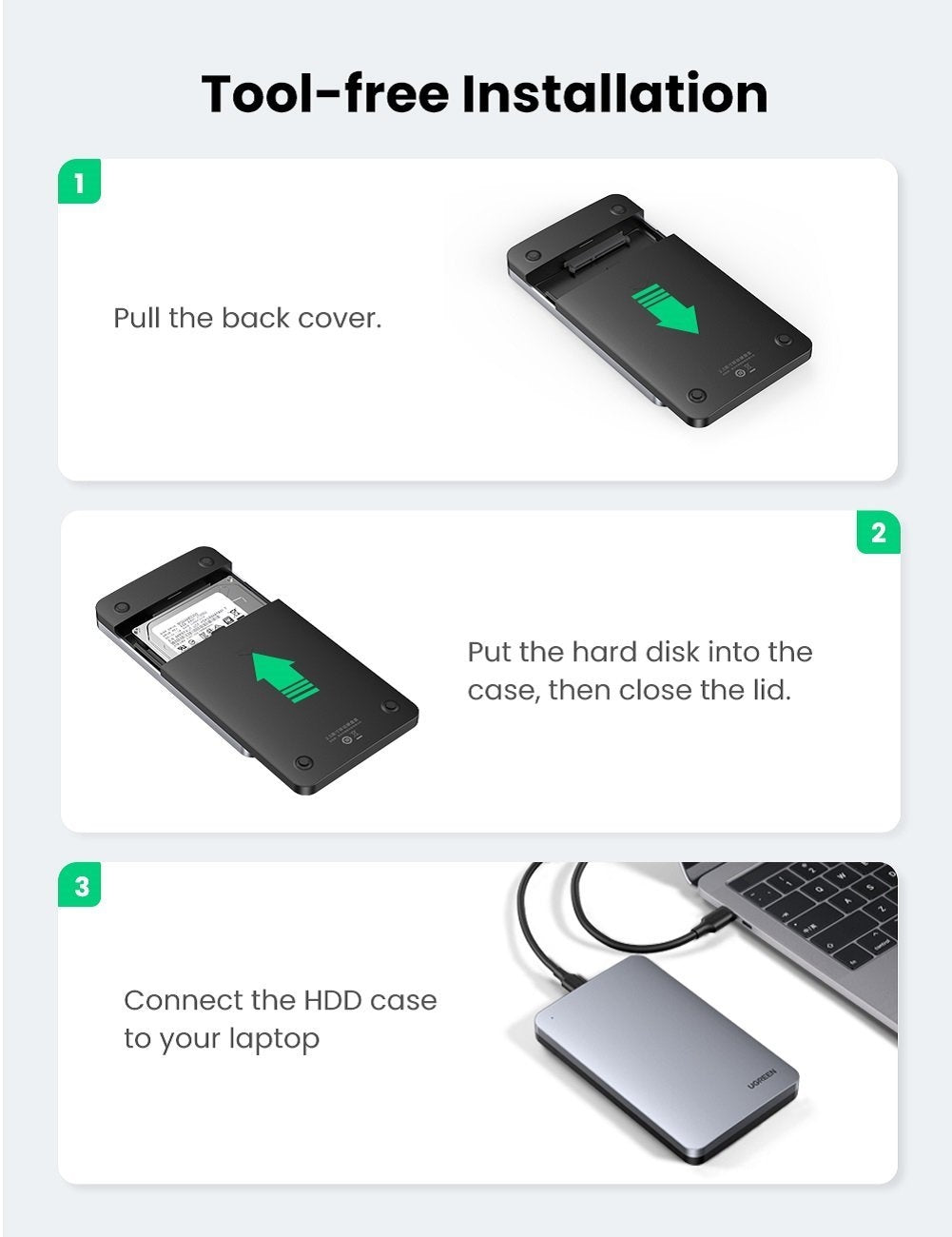 70498 Usb C 2.5" Hard Drive Enclosure