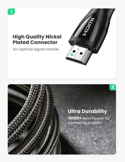 80404 8K Ultra Hd Hdmi 2.1 Cable 3M