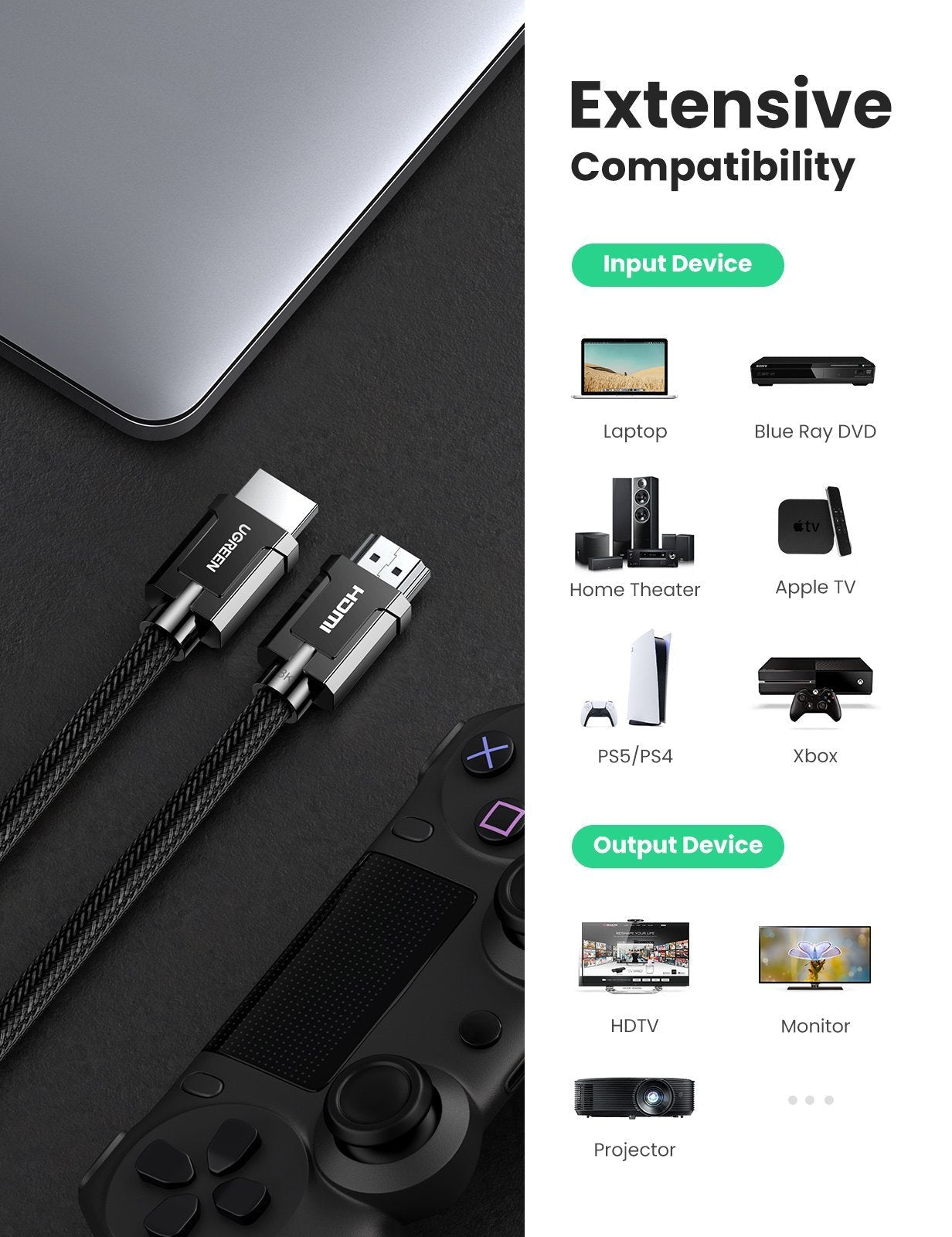 80602 8K Hdmi 2.1 Cable 3M