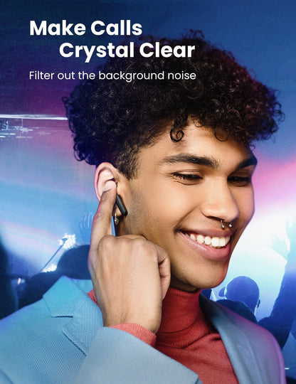 80653 T2 Wireless Earbuds Black