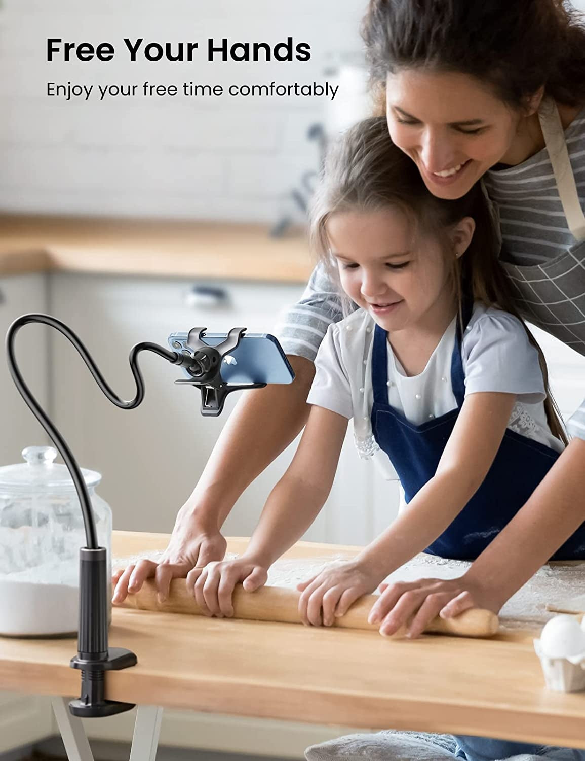 80906 Phone Holder With Long Arm