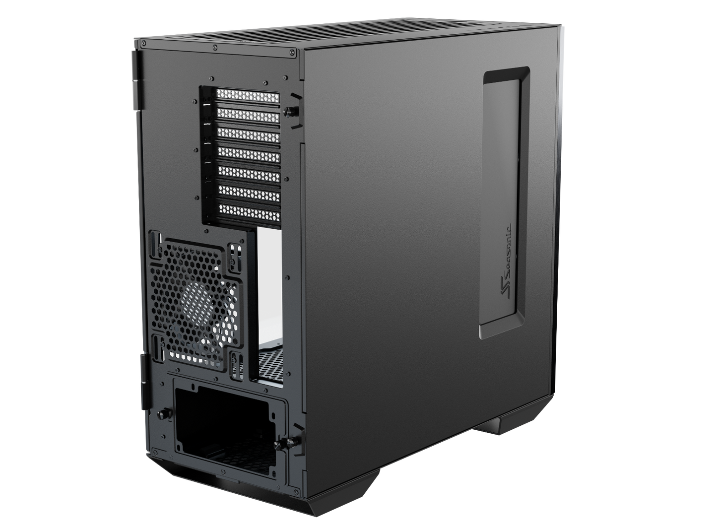 Aluminum Case With Syncro Dgc-750 750W 80 Plus Gold Psu & Connect Module Red