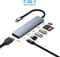 USB C HUB 7-in-1