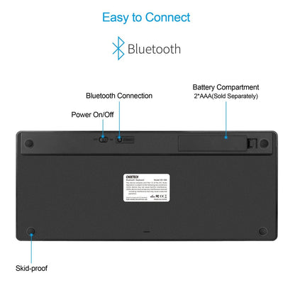 Ultra Slim Wireless Bluetooth Keyboard
