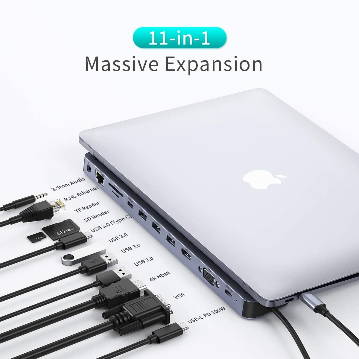 Usb-C 11-In-1 Multifunction Adapter