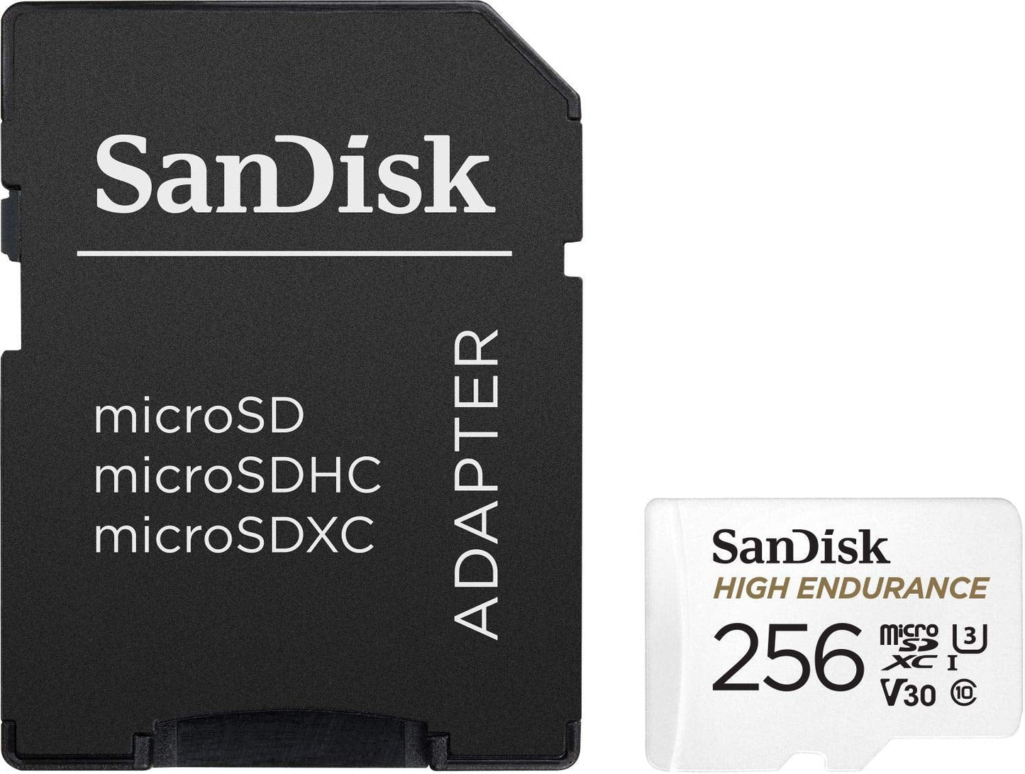 High Endurance Microsdhc 256Gb Card Uhs-I C10 U3 V30