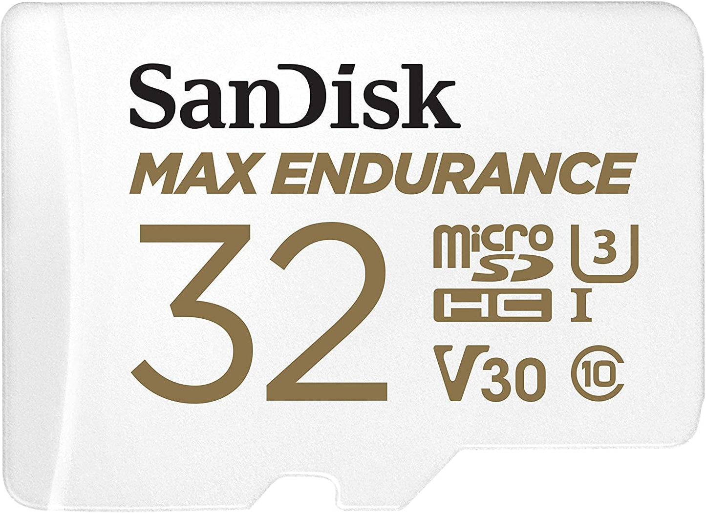 Max Endurance Microsdhc Card Sqqvr 32G (15 000 Hrs) Uhs-I C10 U3 V30