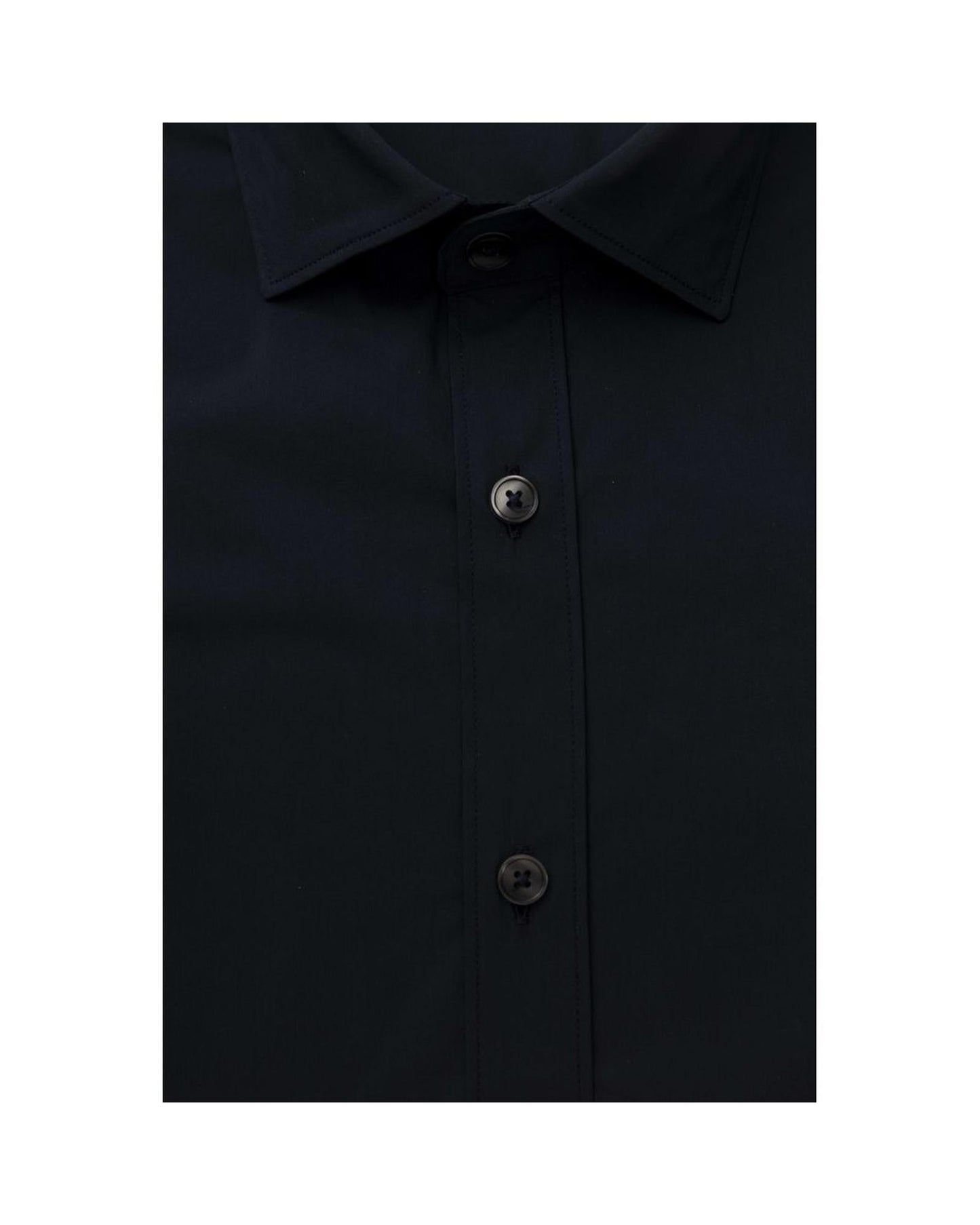 Bagutta Blue/Black/Light Blue Men's Cotton Shirt