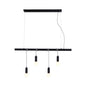 Stylish Bikkel 4-Light Pendant Light - Black