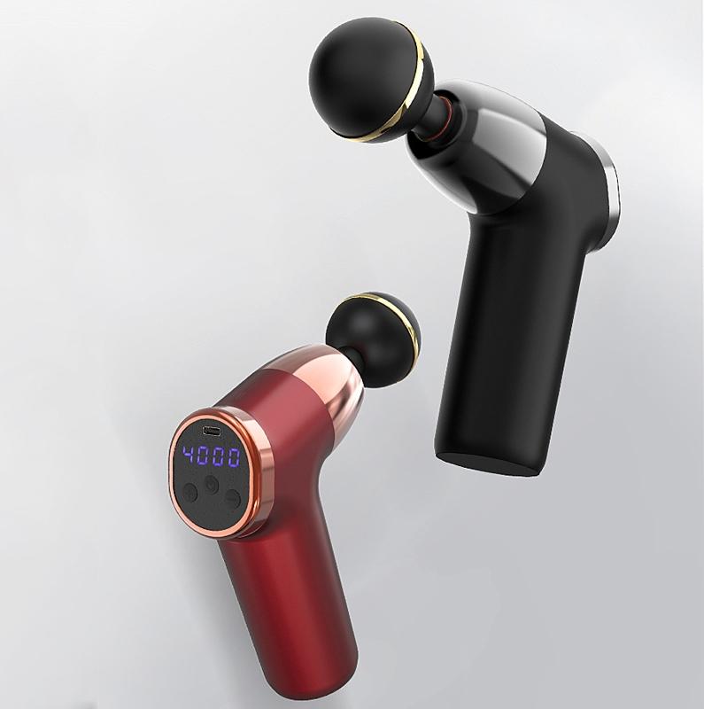 20-Speed Electric Shock Muscle Massage Gun With Lcd