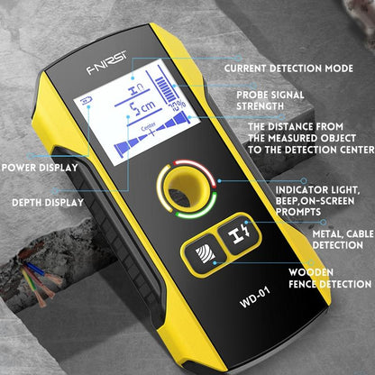 Multifunctional Wall Wire Detector - Load-Bearing Scanner