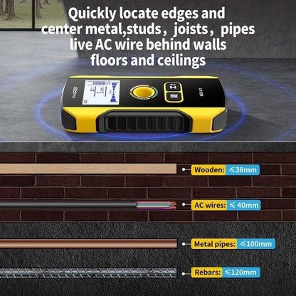 Multifunctional Wall Wire Detector - Load-Bearing Scanner