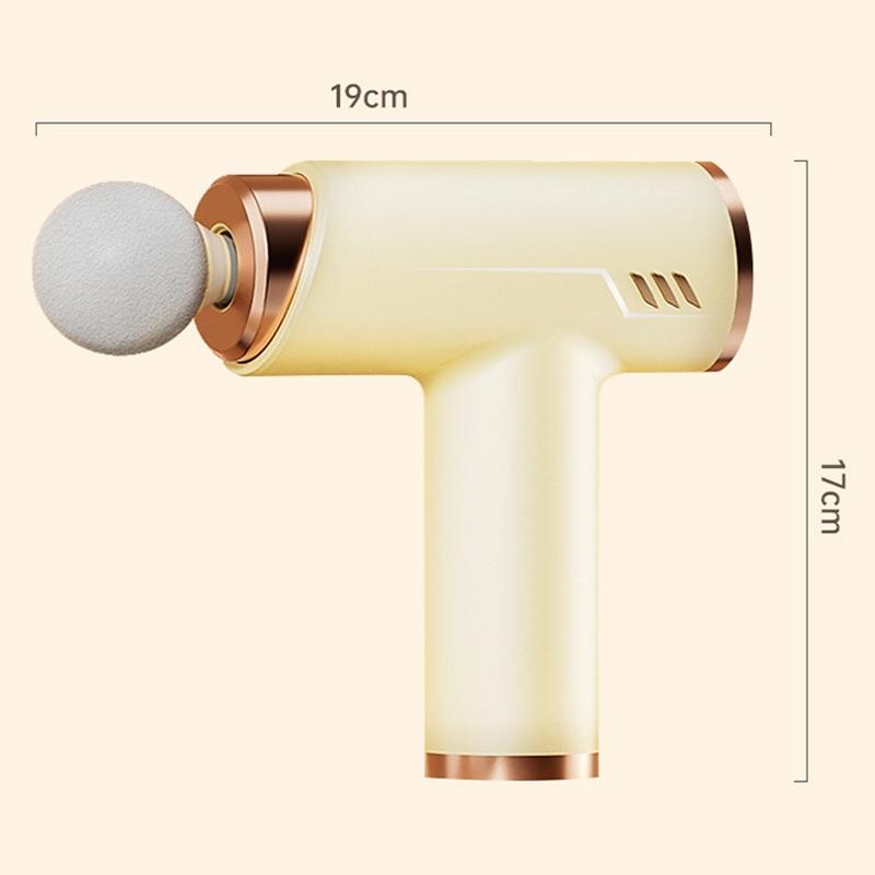 Silent Fascia Gun - Deep Tissue Massage Therapy (Khaki)