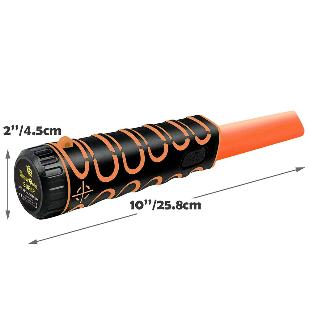 Orange Waterproof Underwater Metal Detector - High Sensitivity