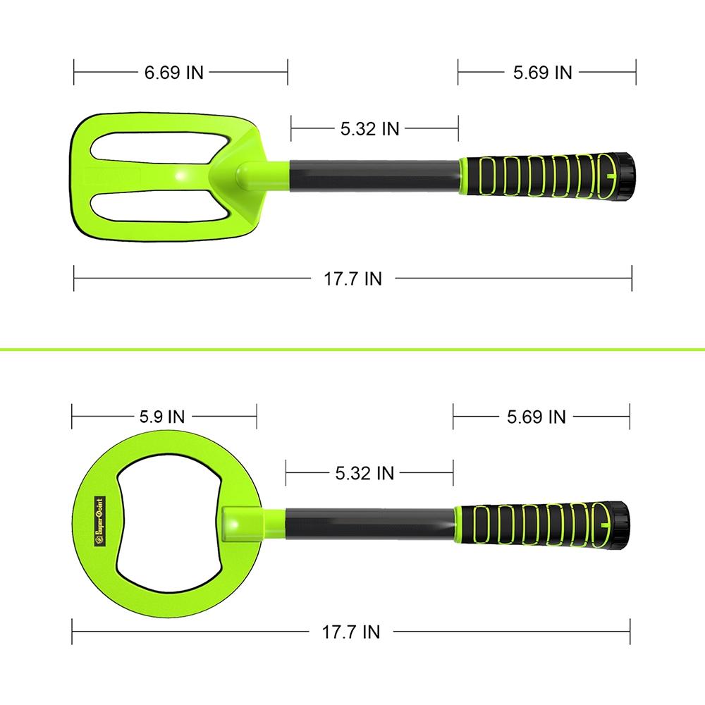 Waterproof Handheld Metal Detector - IP750 Green