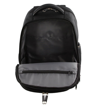 Pierre Cardin 30L Backpack w/ 15" Laptop Sleeve & RFID - Black