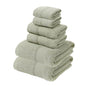Pink Luxury Cotton Towel Set - Soft & Absorbent (6-Piece)