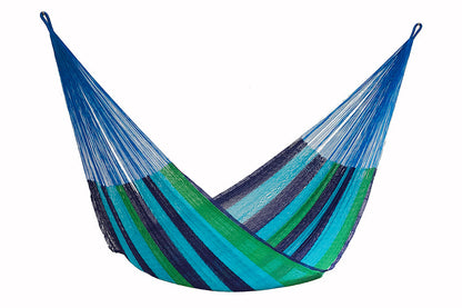 Single Size Cotton Mexican Hammock In Oceanica