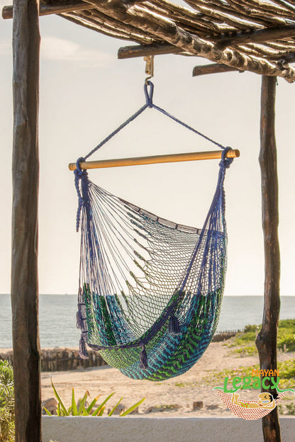 Extra Large Mexican Hammock Chair - Caribe Color