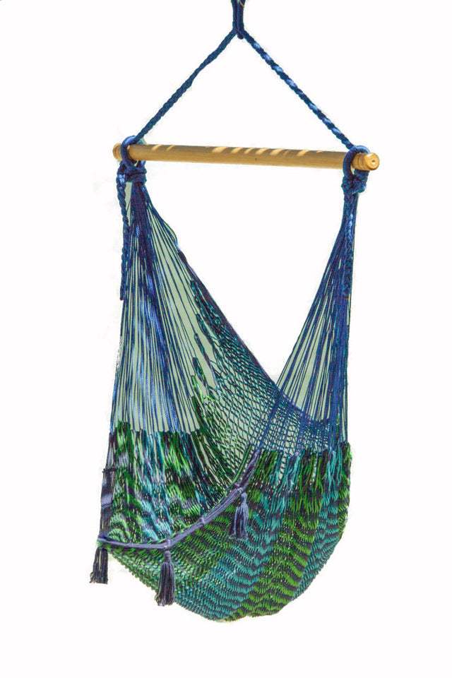 Extra Large Mexican Hammock Chair - Caribe Color