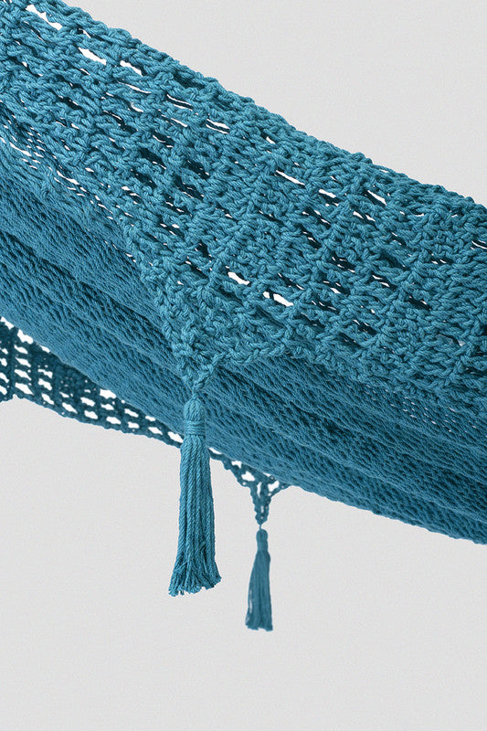 Outdoor Undercover Cotton Hammock Queen Size Bondi