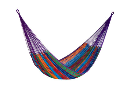 Outdoor Undercover Cotton Hammock Family Size Colorina