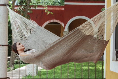 Outdoor Undercover Cotton Hammock King Size Dream Sands