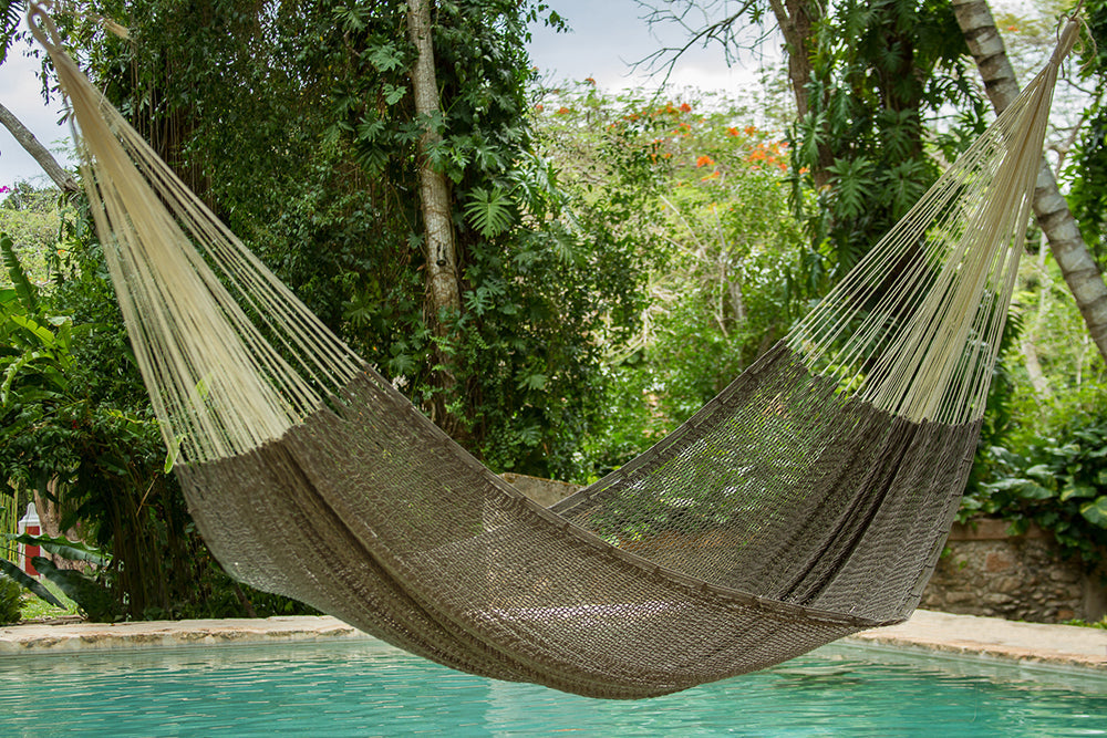 Outdoor Undercover Cotton Hammock King Size Dream Sands