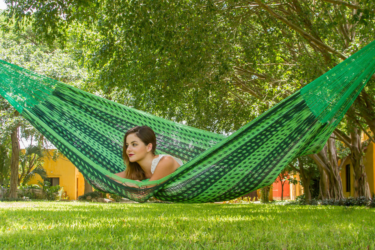 Outdoor Undercover Cotton Hammock King Size Jardin