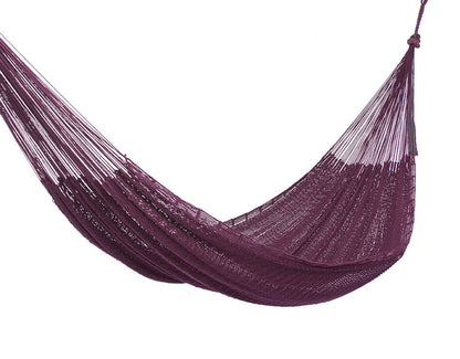 Outdoor Undercover Cotton Hammock King Size Maroon