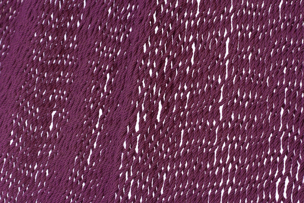Outdoor Undercover Cotton Hammock King Size Maroon