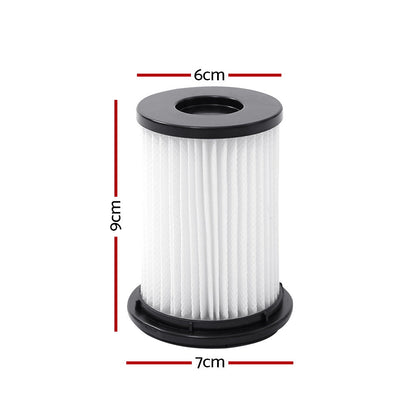 Devanti Vacuum Cleaner Replacement Filter - 3 Pack
