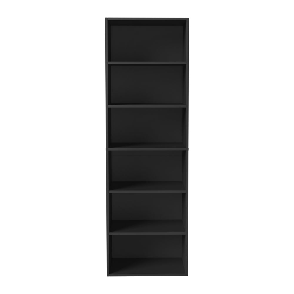 Wardrobe Shelf Unit 6 Shelves Black