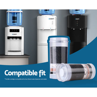 Water Cooler Dispenser 7-Stage Filter 2 Pack