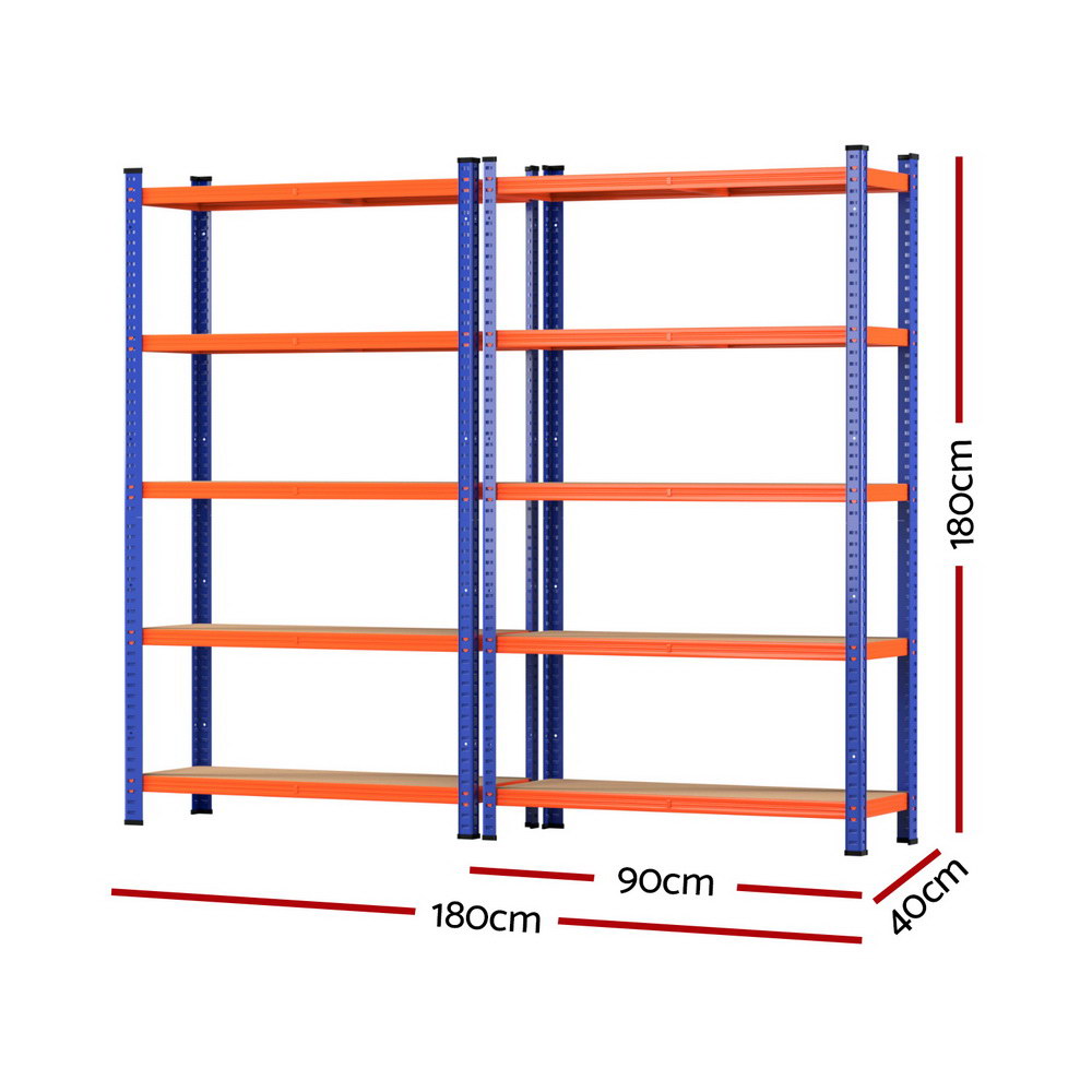 5 x 1.8M Garage Shelving Warehouse Rack - Nigel 3Apr 2025