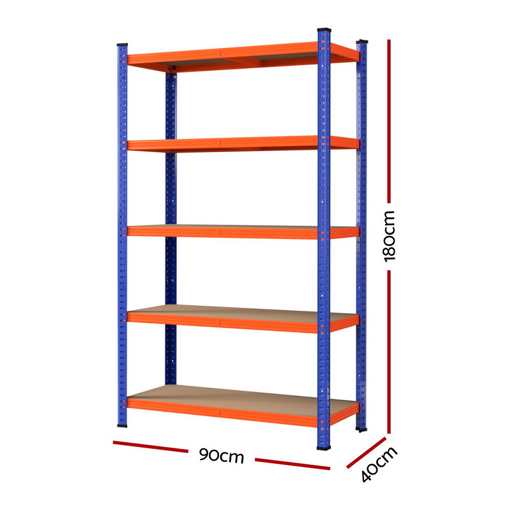 2 x 1.8M Garage Shelving Warehouse Rack